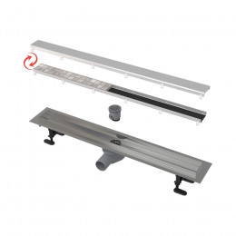 Душевой трап (лоток) AlcaPlast Buble Double APZ13 65 см APZ13-DOUBLE9-65