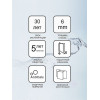 Душевая дверь Ravak Smartline SMSD2-90 A L распашная, левостороння, стекло Transparent, профиль Хром (0SL7AA00Z1)