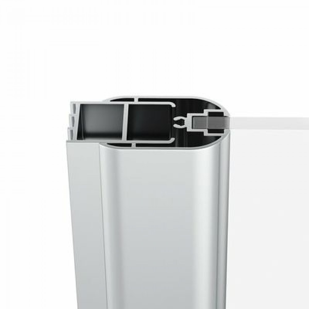 Душевая дверь Ravak Chrome CRV2-120 распашная, стекло Transparent, профиль Белый (1QVG0100Z1)