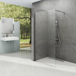 Неподвижная душевая стенка Ravak ST Walk-In Wall 1200 x 2000 блестящий + транспарент