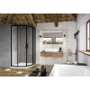 Душевой уголок Ravak Blix BLSCP4-90 90x90 стекло Transparent, профиль Черный (X3BM70300Z1)