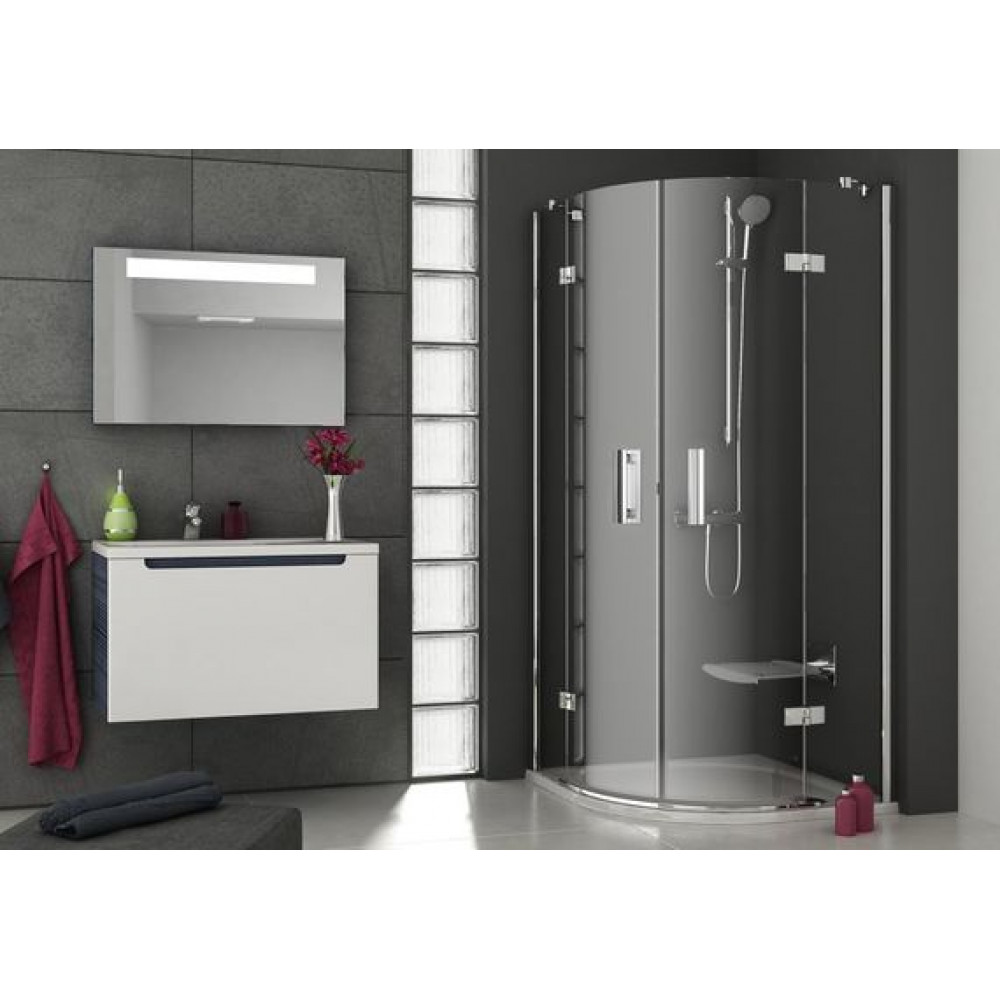 Душевой уголок Ravak Smartline SMSKK4-90 профиль хром, стекло прозрачное