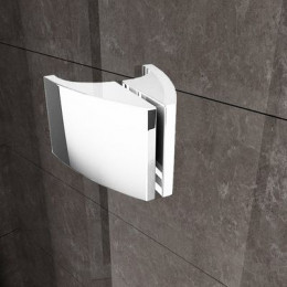 Душевая дверь Ravak Pivot PDOP1-90 распашная, стекло Transparent профиль Белый, ручка Белая (03G70101Z1)