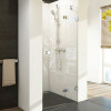 Душевая дверь Ravak Brilliant BSD2-100 B R распашная, правостороння, стекло Transparent, профиль Хром (0UPABA00Z1)