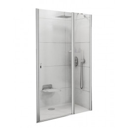 Душевая дверь Ravak Chrome	CSD2-100, профиль хром, стекло прозрачное