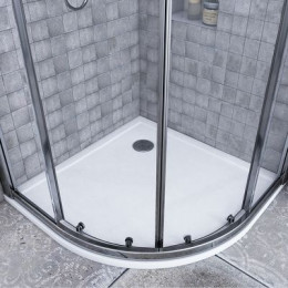 Поддон дуевой AQUATON Калифорния 100х100 четверть круга, белый (1A715436CA010)