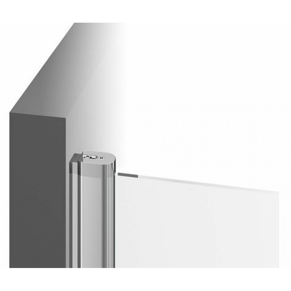 Душевая дверь Ravak Chrome CRV2-120 распашная, стекло Transparent, профиль Белый (1QVG0100Z1)