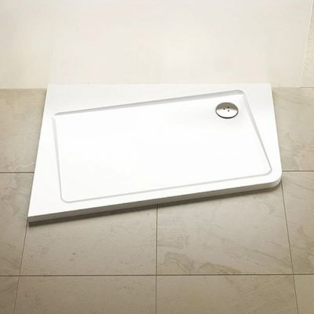 Душевой поддон из искусственного камня Ravak 10° Asymetric Pro 120x90 Белый (XA25G70101L)