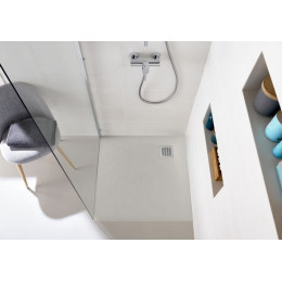 Душевой поддон Roca TERRAN 900x900 с сифоном и решеткой, белый (AP10338438401100)