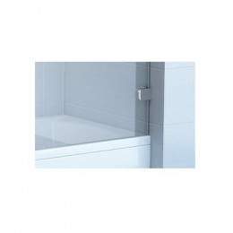 Шторка для ванны, профиль хром, стекло прозрачное, Ravak BVS2-100 L