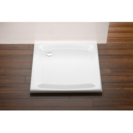 Душевой поддон Ravak Perseus-90 EX (900 x 900) самонесущий для облицовки