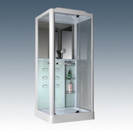 Душевая кабина Loranto Selak CS 126  L  90х100х215 см белая
