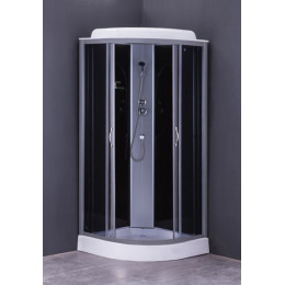 Душевая кабина Loranto CS-6611 G, 100х100х215, поддон 13 см