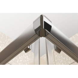 Душевая дверь Ravak Blix BLRV2K-90 блестящий + стекло транспарент