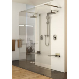 Перегородка неподвижная Ravak ST Walk-In Free 1200 x 2000, профиль хром, стекло прозрачное
