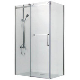 Душевое ограждение Azario VANCOUVER 1000х1200х2000 L, без поддона, прозрачное стекло 8 мм, цвет профиля серебро (AZ-NKF1131L 1000)