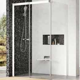 Душевой уголок Ravak Matrix MSDPS 110x80 L  профиль Белый стекло Transparent (0WLD4100Z1)