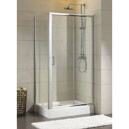 Душевое ограждение Bravat LINE 1200x800x2000, без поддона (BS120.3101A)