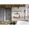 Душевой уголок Ravak Blix BLSRV2-90 90x90 стекло Transparent, профиль Черный (X1LM70300Z1)