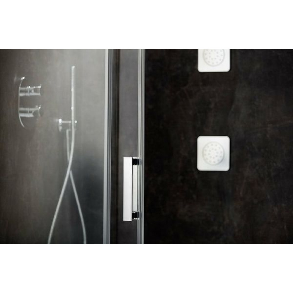 Душевой уголок Ravak Matrix MSDPS 110x80 L  профиль Белый стекло Transparent (0WLD4100Z1)
