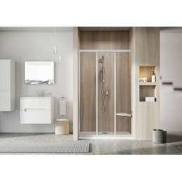 Душевая дверь Ravak Supernova ASDP3-100 профиль Сатин стекло Transparent (00VA0U02Z1)