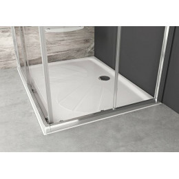 Душевой поддон из искусственного камня Ravak Gigant Pro 120x80 Белый матовый (XA03G401010WM)