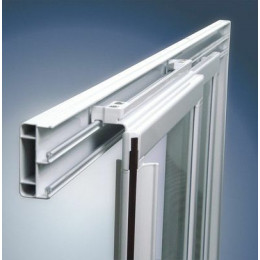 Душевая дверь Ravak Supernova SRV2-75 195 S раздвижная, стекло Transparent, профиль Белый (14V301O2Z1)