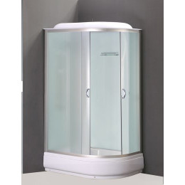 Душевая кабина LORANTO 120х80х215 левосторонняя, поддон 20 см, матовое стекло 4 мм (CS-66120-20 L F)