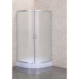 Душевое ограждение Loranto 100х100х195, поддон 13 см (CS-8025S)