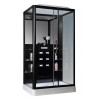 Душевая кабина Loranto CS 129 3A R 90х150х215 см черная