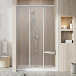 Душевая дверь Ravak Supernova ASDP3-100 стекло Grape, профиль Сатин (00VA0UR2ZG)