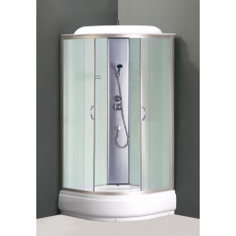 Душевая кабина LORANTO 90х90х215 матовое стекло 4мм, поддон 25 см (CS-6690-25 F)