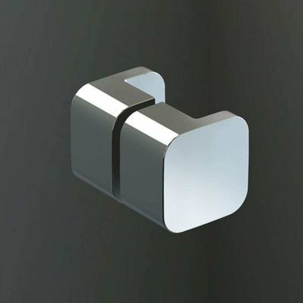 Душевая дверь Ravak Brilliant BSD2-100 B R распашная, правостороння, стекло Transparent, профиль Хром (0UPABA00Z1)
