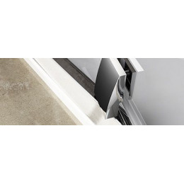 Душевая дверь Pivot PDOP1-80 блестящая, стекло прозрачное