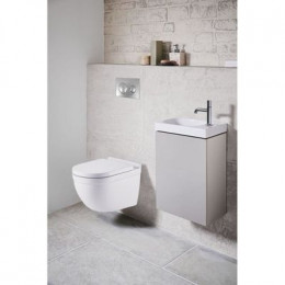 Сет AZARIO инсталляция с панелью смыва + унитаз Fora с сиденьем микролифт+ клавиша 0011, хром глянцевый (AZ-8010-1000+AZ-8200-0011+AZ-0017 E-R)