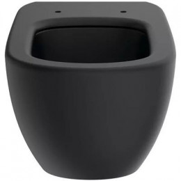 Промо-комплект TESI silk black инсталляция с унитазом и сиденьем с микролифтом + кнопка смыва в подарок (T3868V3 )