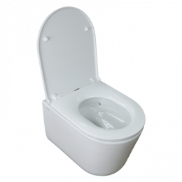 Сет: Инсталляция AZARIO, унитаз подвесной Creo Ceramique LYon 2.0  с системой смыва Tornado в комплекте с быстросъемным сиденьем микролифт (AZ-8010-1000+LY1100R)