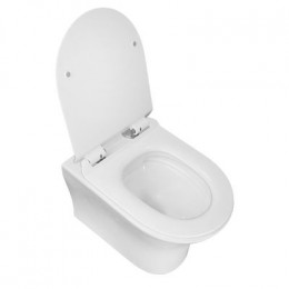 Сет AZARIO инсталляция + унитаз Fretta Round подвесной, с быстросъемным сиденьем микролифт (AZ-8010-1000+AZ-2617E)