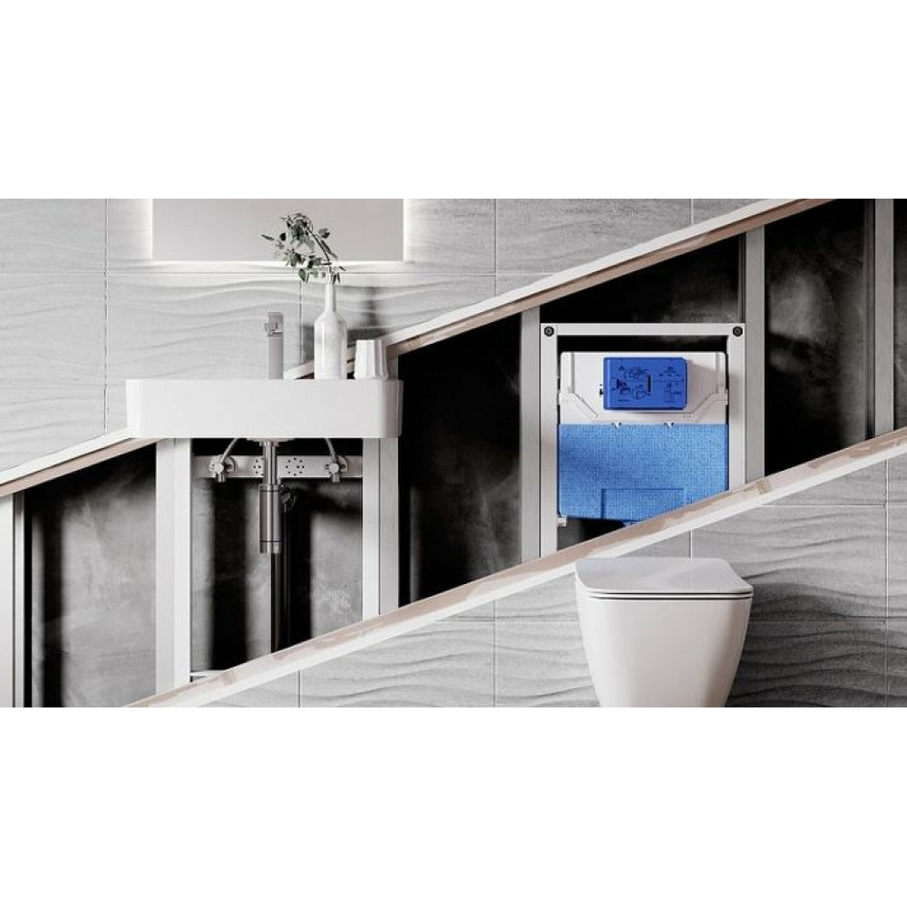 Встраиваемая инсталляция Ideal Standard PROSYS FRAME 120 M, для монтажа подвесных унитазов