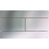 Клавиша смыва OLI Slim Inox даойной смыв, механическая, цвет нержавеющая сталь (057141)