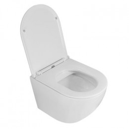 Сет 3 в 1 инсталляция Grohe Rapid SL с клавишей смыва  + подвесной унитаз Azario Grado c быстросъемным сиденьем микролифт (38772001+AZ-0046N)