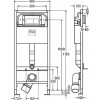 Viega Prevista 792824 Инсталляционный сет с кнопкой Life 5 хром