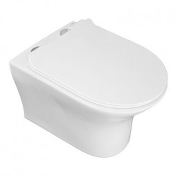 Сет AZARIO инсталляция + унитаз Fretta Round подвесной, с быстросъемным сиденьем микролифт (AZ-8010-1000+AZ-2617E)