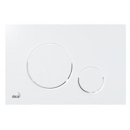 Инсталляция Alcadrain AM101/1120-4:1 RU для унитаза с белой клавишей смыва M670  (AM101/1120-4:1 RU M670-0001)