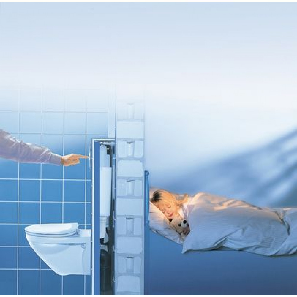 Инсталляция Grohe Rapid SL для унитаза с черной матовой клавишей смыва (388112430)