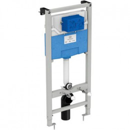 Комплект унитаза с инсталляцией Ideal Standard Tesi Aqua Blade с сиденьем Микролифт и Белой клавишей смыва (T3868V1/115AC)