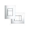 Комплект унитаза с инсталляцией Grohe Solido Compact с сиденьем Микролифт и клавишей смыва Хром (39586000)