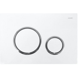 Сет AZARIO инсталляция с панелью смыва + унитаз Nova с сиденьем микролифт+клавиша, белый хром (AZ-8010-1000+AZ-8200-0045+AZ-2216 SP)