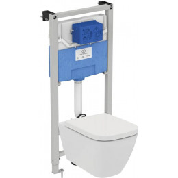 НАБОР 3 В 1 Ideal Standard i.Life B - Комплект Унитаз + Сиденье + Инсталляция T461401+T468301+R020467 (I001401)
