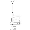Инсталляция Geberit Duofix для биде, 112 см, универсальная (111.520.00.1)